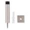 National Hardware Reed 1 in. W X 3 in. L Aluminum Satin Nickel Door Stop Mounts to door and wall N830-527 - alternate 5
